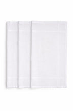 Hira Pure Elegance Luxury White Cotton Handkerchief Collection | Pack of 6