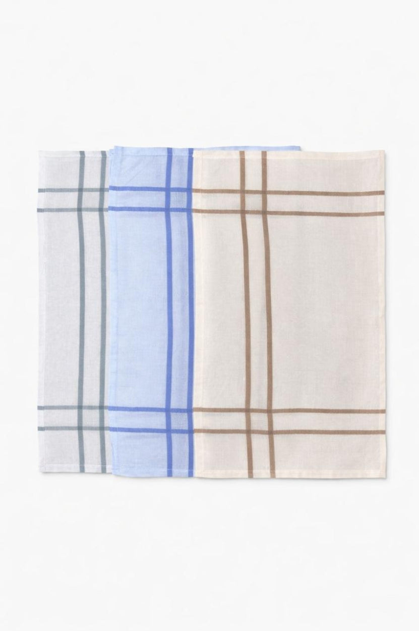 Hira Heritage Royale Premium Cotton Handkerchief Collection | Pack of 6