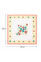 Hira Imperial Petals Premium Cotton Handkerchief Gift Collection | Pack of 12