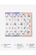 Hira Bloom Prestige Luxury Floral Cotton Handkerchief Collection | Pack of 12