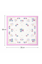 Hira Bloom Prestige Luxury Floral Cotton Handkerchief Collection | Pack of 12