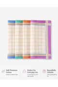 Hira Golden Grace Luxury Cotton Handkerchief Gift Box Collection | Pack of 12