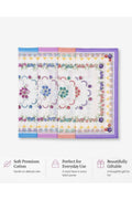 Hira Royale Blossom Premium Cotton Handkerchief Collection | Pack of 12