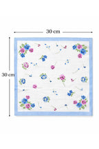 Hira Petal Whisper Elegant Cotton Handkerchief Collection | Pack Of 12