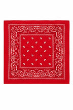 Hira Crimson Red Paisley Premium Cotton Bandana Collection | Pack of 6