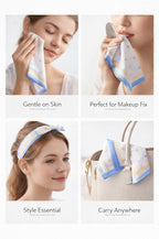 Hira Signature Pastel Luxe Cotton Handkerchief Collection | Pack of 12