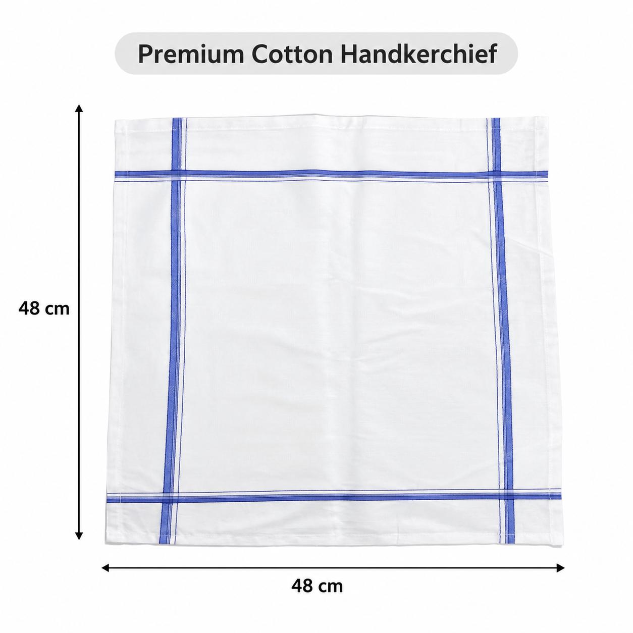 Hira Signature Premium Cotton Handkerchiefs | Elegant Gift Box Collection