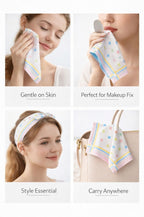 Hira Heritage Pastel Premium Cotton Handkerchief Collection | Pack of 12